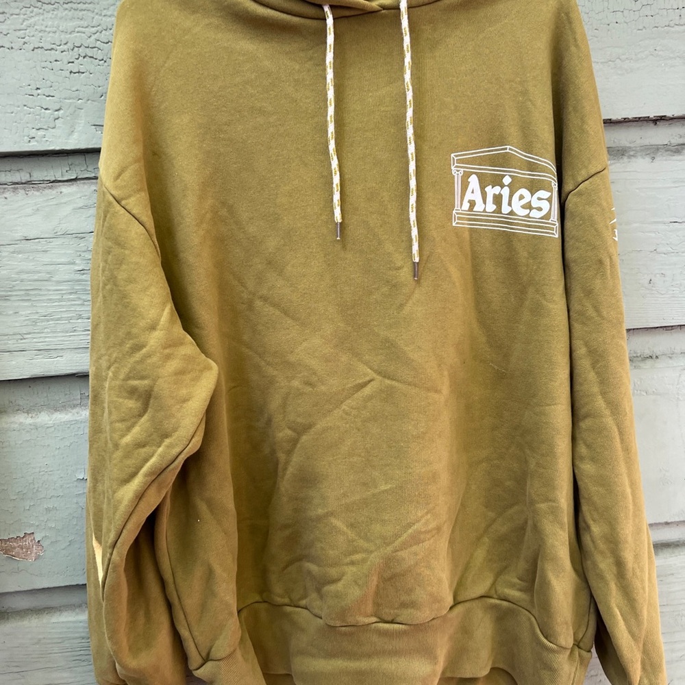 Men's Olive Green Sweater “PREPARE TO MEET THY GOD”